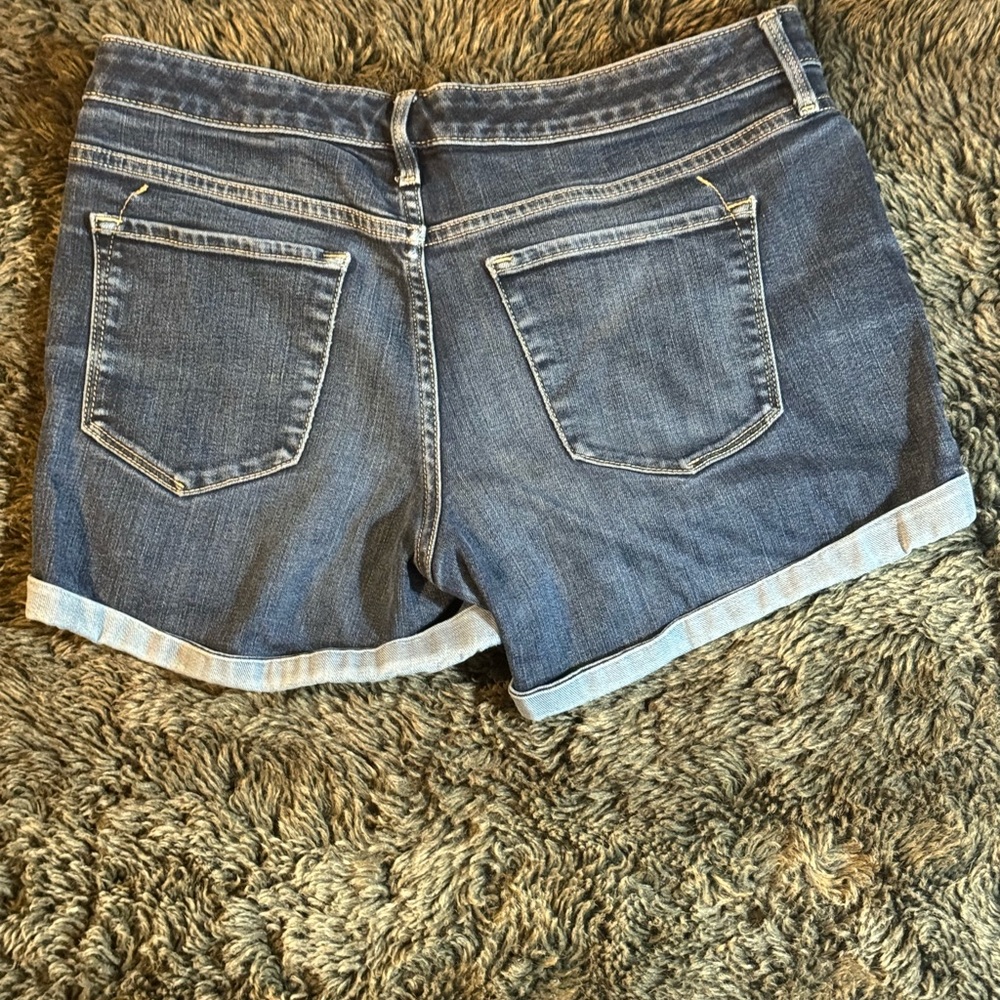 Mossimo supply company women’s Jean biker shorts